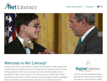 Tablet Screenshot of netliteracy.org